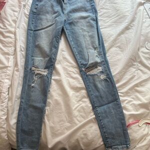 American Eagle ripped jeans